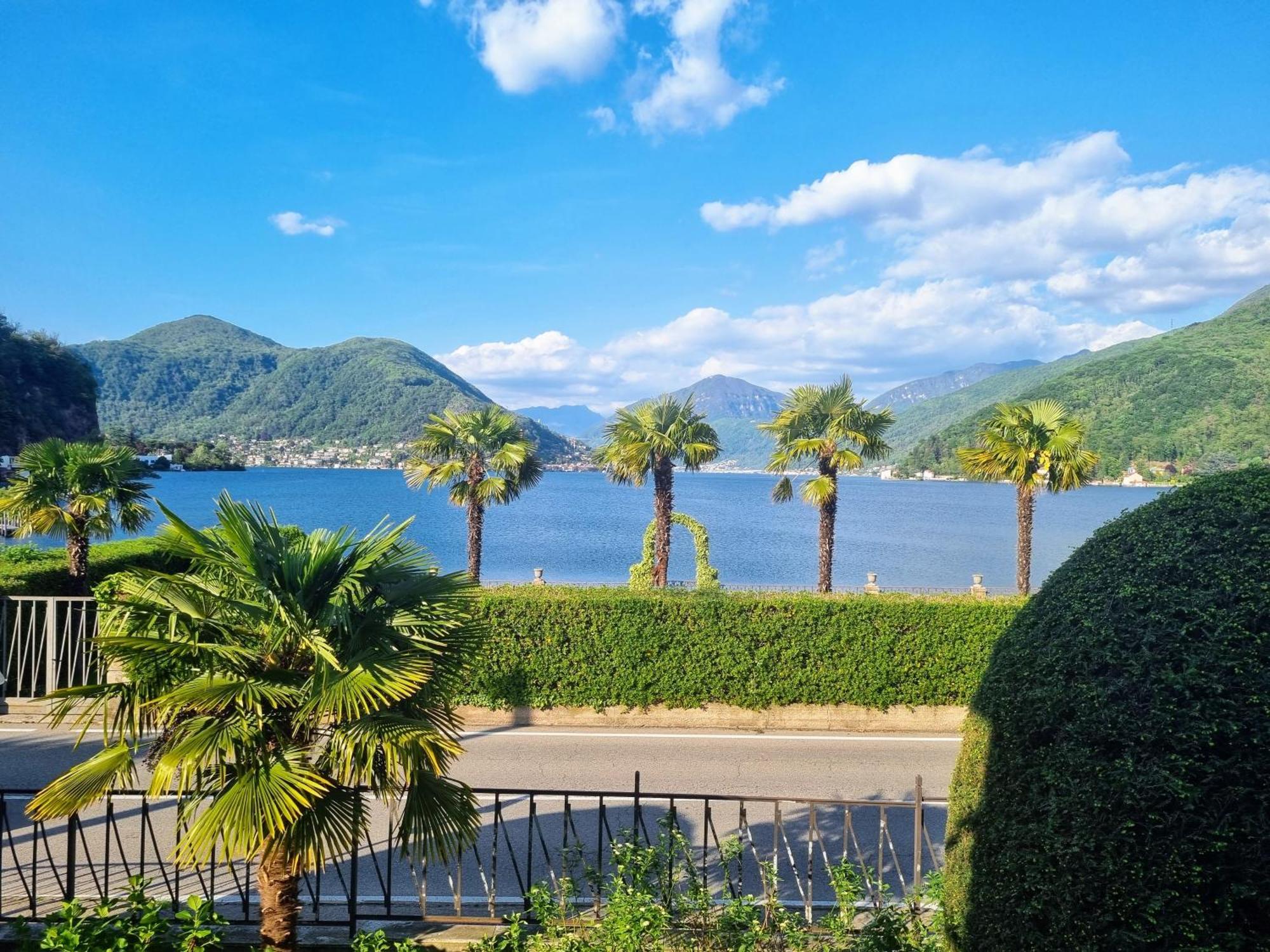 Residenza Lago Sereno Porto Ceresio Eksteriør billede
